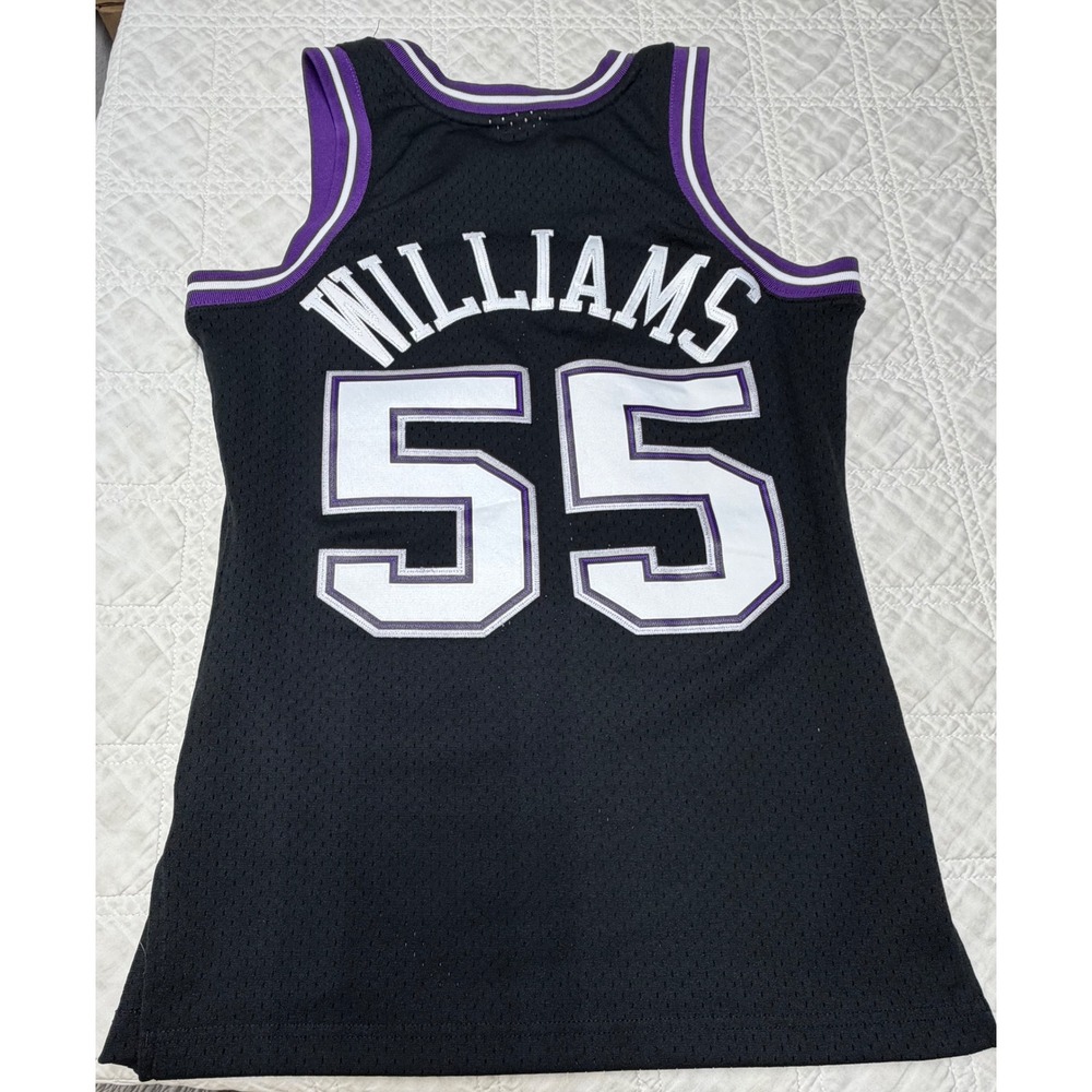 Mitchell Ness Sacramento Kings Jersey Men S Jason Williams white chocolate
